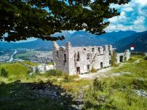 Die Festung Schlosskopf gehört zur Burgenwelt Ehrenberg. • © Wolfgang Berres auf https://papa-wanderwolle.jimdofree.com